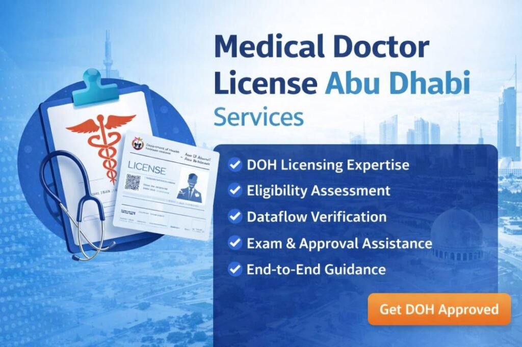 Medical Doctor License Abu Dhabi