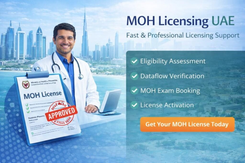 MOH Licensing UAE